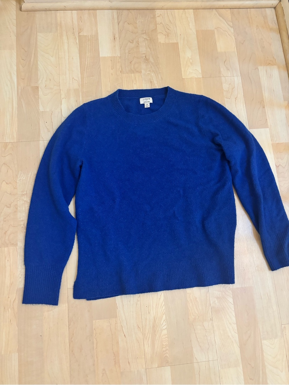 J. Crew women’s Cobalt Blue Crewneck Sweater